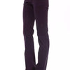 Ungaro Fever Purple Cotton Women Pants