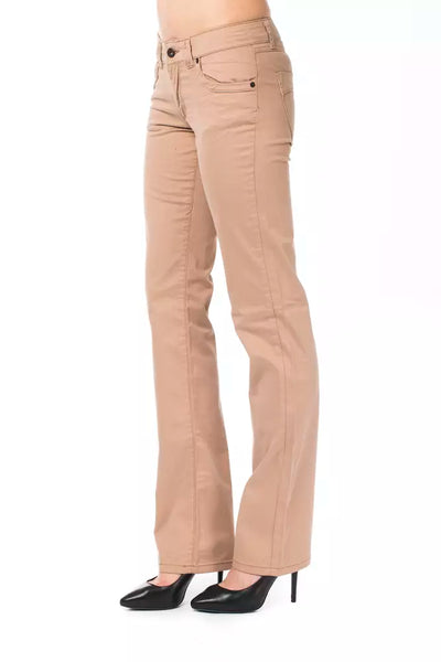 Ungaro Fever Beige Cotton Women Pant