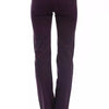 Ungaro Fever Purple Cotton Women Pants