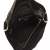 Pompei Donatella Black Leather Women Shoulder Bag