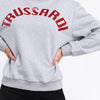 Trussardi Gray Cotton Women Sweater