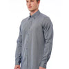 Bagutta Blue Cotton Men Shirt