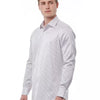 Bagutta White Cotton Men Shirt