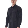 Bagutta Black Cotton Men Shirt