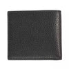 Trussardi Black Leather Men Wallet