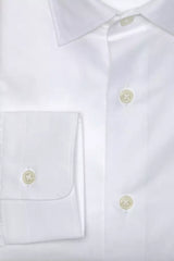 White Cotton Men's Shirt