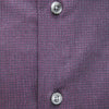 Robert Friedman Burgundy Cotton Men Shirt