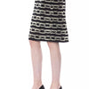 BYBLOS Black Viscose Women Skirt