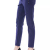 BYBLOS Blue Polyester Women's Pant