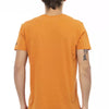 Trussardi Action Orange Cotton Men T-Shirt