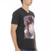 Trussardi Action Black Cotton Men T-Shirt