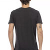 Trussardi Action Black Cotton Men T-Shirt