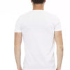 Trussardi Action White Cotton Men T-Shirt