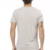 Trussardi Action Gray Cotton Men T-Shirt