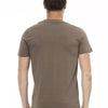 Trussardi Action Brown Cotton Men T-Shirt