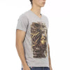 Trussardi Action Gray Cotton Men T-Shirt