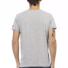 Trussardi Action Gray Cotton Men T-Shirt