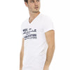 Trussardi Action White Cotton Men T-Shirt