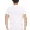 Trussardi Action White Cotton Men T-Shirt