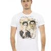 Trussardi Action White Cotton Men T-Shirt