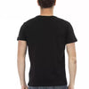 Trussardi Action Black Cotton Men T-Shirt