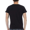 Trussardi Action Black Cotton Men T-Shirt