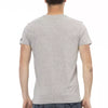 Trussardi Action Gray Cotton Men T-Shirt