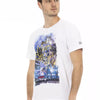 Trussardi Action White Cotton Men T-Shirt