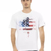 Trussardi Action White Cotton Men T-Shirt