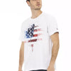 Trussardi Action White Cotton Men T-Shirt