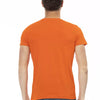 Trussardi Action Orange Cotton Men T-Shirt