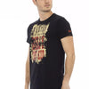 Trussardi Action Black Cotton Men T-Shirt