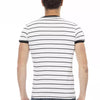 Trussardi Action White Cotton Men T-Shirt