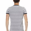 Trussardi Action Gray Cotton Men T-Shirt