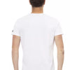 Trussardi Action White Cotton Men T-Shirt