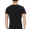 Trussardi Action Black Cotton Men T-Shirt