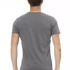 Trussardi Action Gray Cotton Men T-Shirt