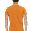 Trussardi Action Orange Cotton Men T-Shirt