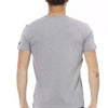 Trussardi Action Gray Cotton Men T-Shirt