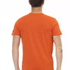 Trussardi Action Orange Cotton Men T-Shirt