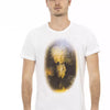 Trussardi Action White Cotton Men T-Shirt