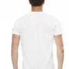 Trussardi Action White Cotton Men T-Shirt