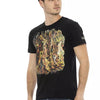 Trussardi Action Black Cotton Men T-Shirt