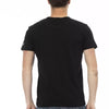 Trussardi Action Black Cotton Men T-Shirt