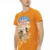 Trussardi Action Orange Cotton Men T-Shirt