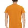 Trussardi Action Orange Cotton Men T-Shirt