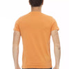 Trussardi Action Orange Cotton Men T-Shirt