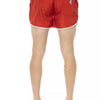 Bikkembergs Red Polyester Men Swim Shorts