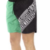 Bikkembergs Green Polyester Men Swim Short