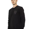 Automobili Lamborghini Black Cotton Men Sweater